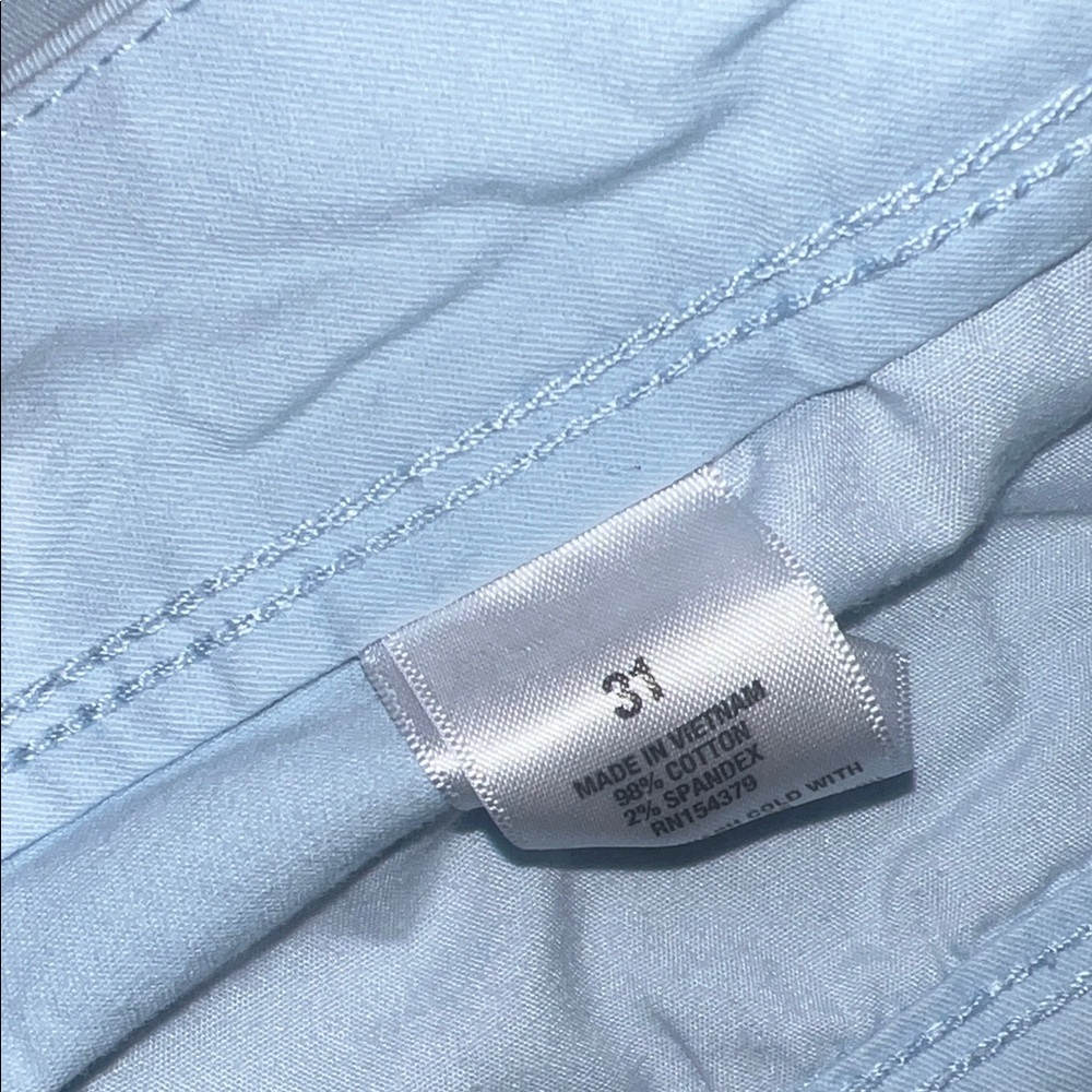 Light Blue Men's Shorts - Picture 3 of 4